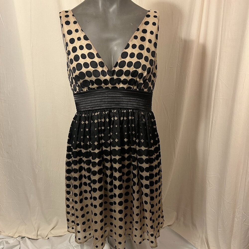 Anthropologie Burlapp Art Deco Event Formal Party Dress (Size 10)